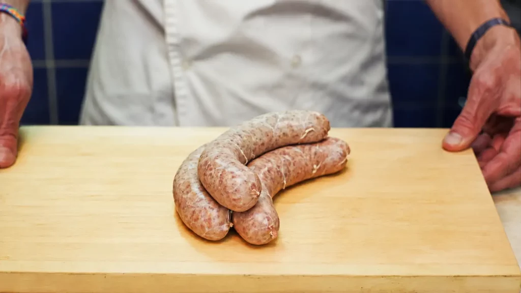Saucisses maison au fromage bleu faciles