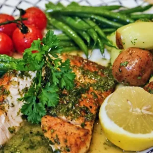 Easy Pan-Seared Salmon with Lemon Butter