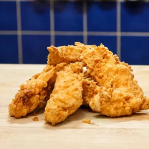 Crispy Homemade Chicken Tenders with Maple Dijon Sauce
