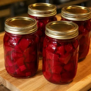 Homemade Pickled Beets for Canning