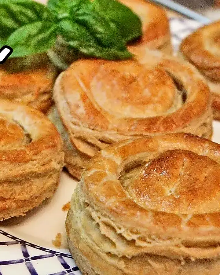 Homemade Vol-au-Vent Shells with Puff Pastry