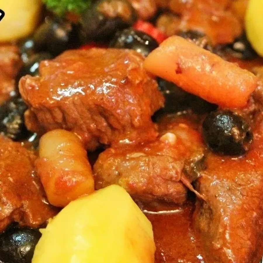 Bœuf à la Provençale facile aux poivrons et olives