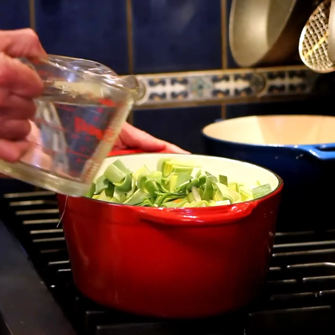 bouillon de legumes maison, étape 2