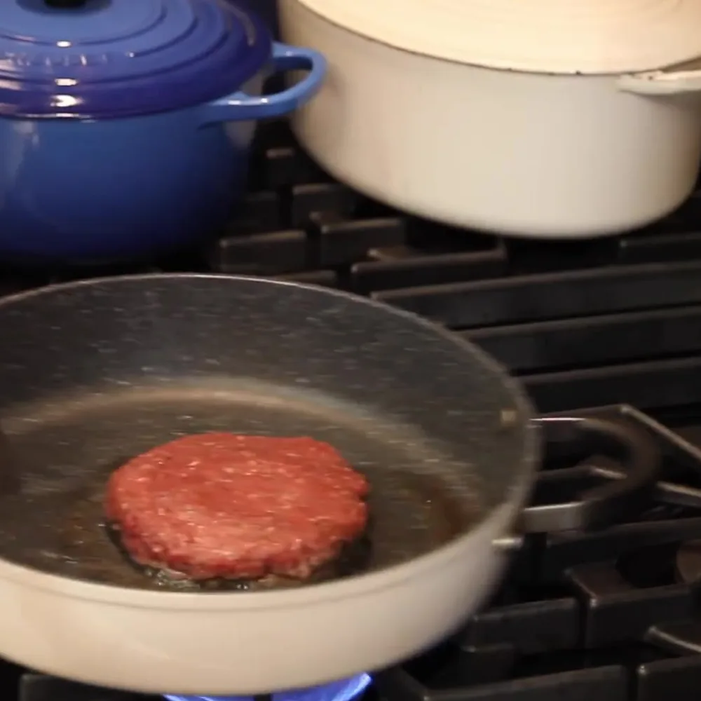 burger juicy lucy, étape 4