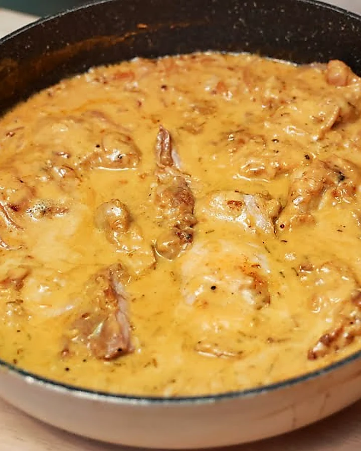 Poulet cajun crémeux avec riz