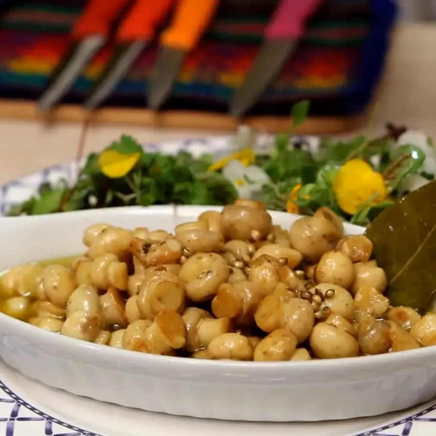 champignons a la grecque faciles, plat fini