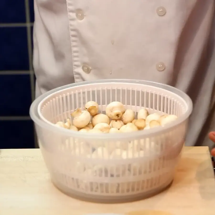 champignons a la grecque faciles, &eacute;tape 1