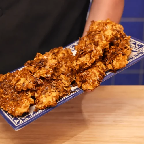 Crispy Oven-Baked Chicken Tenders in 35 Minutes with Honey Garlic Soy Sauce