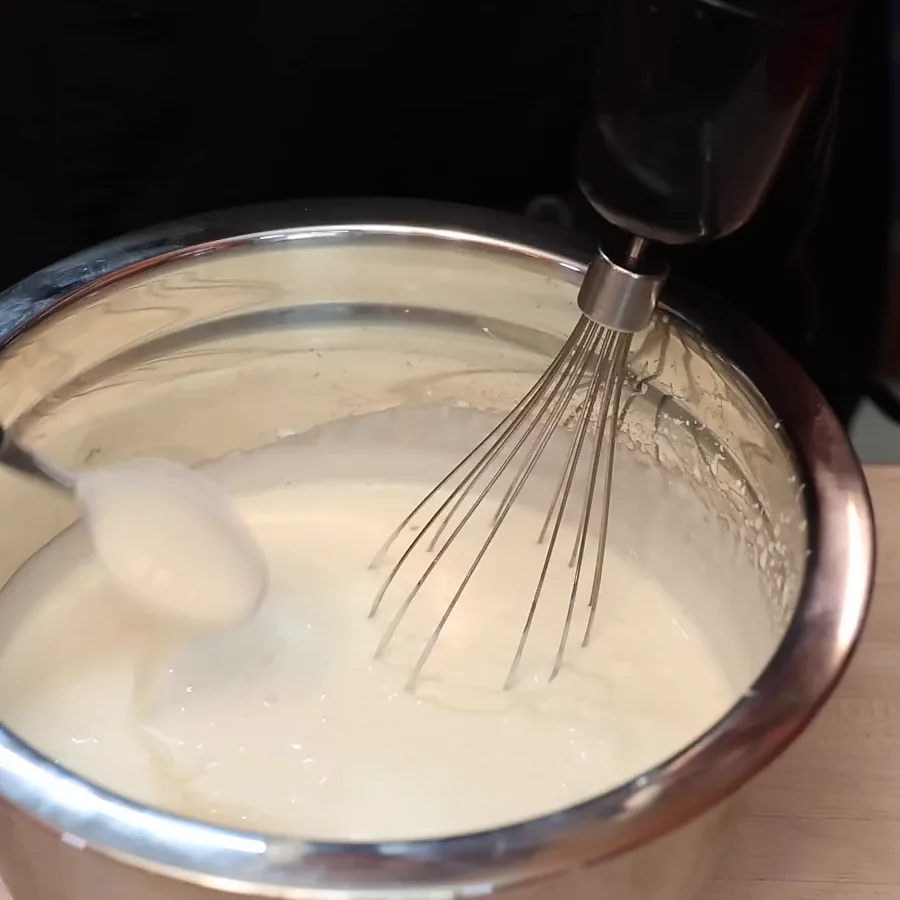 creme glacee maison sans sorbetiere lait condense sucre, &eacute;tape 3