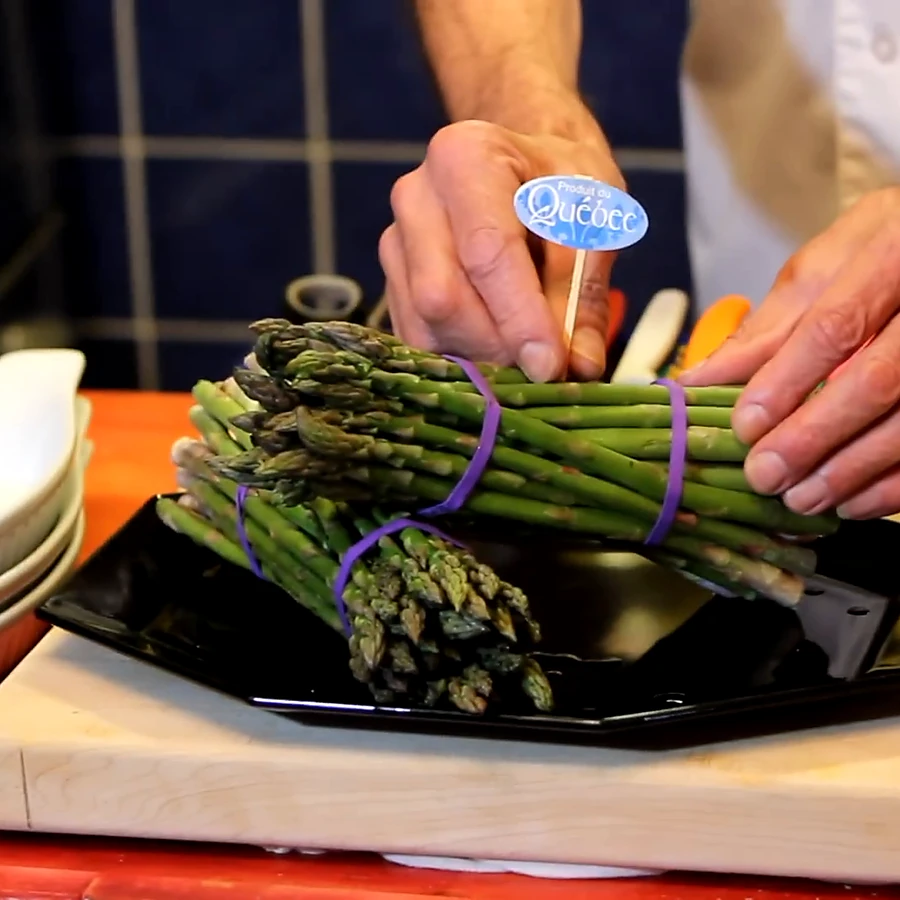 easy asparagus gratin with bechamel, ingredients