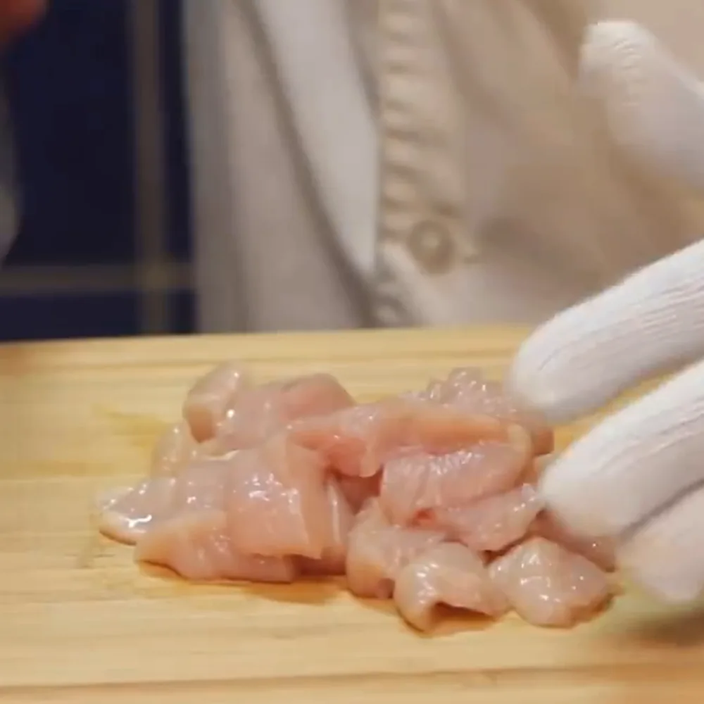 easy creamy chicken pasta for students, step 2