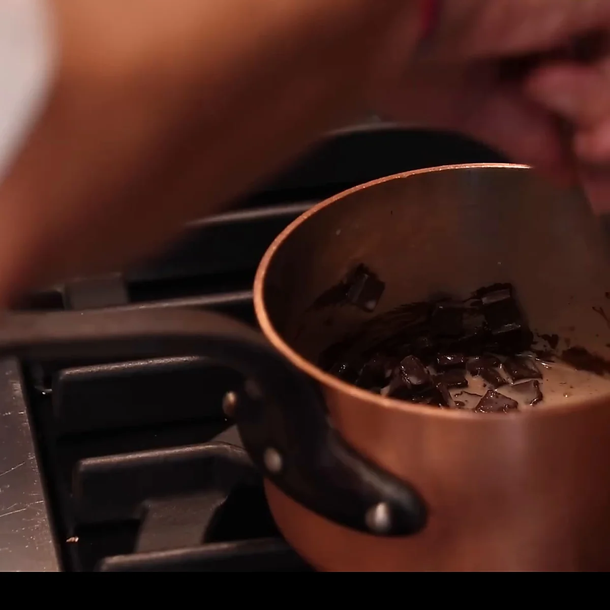 easy homemade chocolate sauce for ice cream, step 2