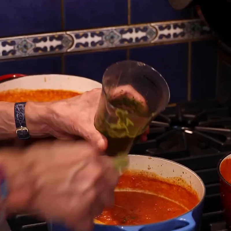 easy homemade spicy jalapeno tomato sauce, step 5