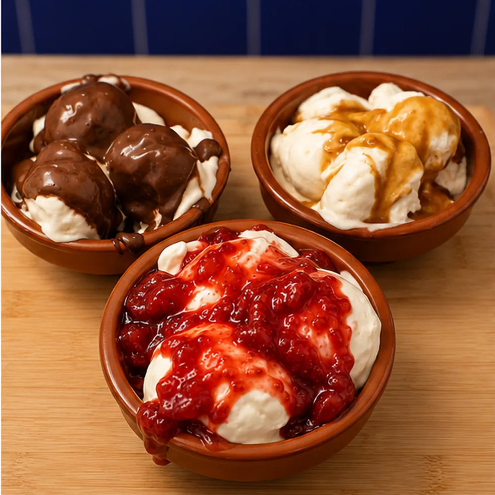 easy homemade strawberry sauce, finished dish