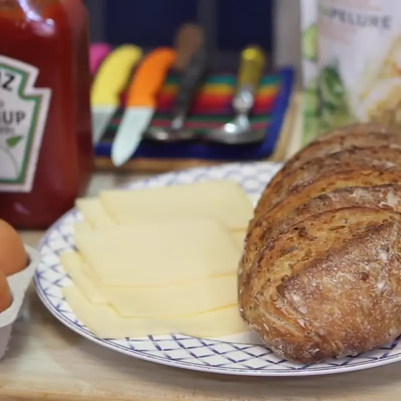 easy raclette patty melt cognac style sauce, ingredients