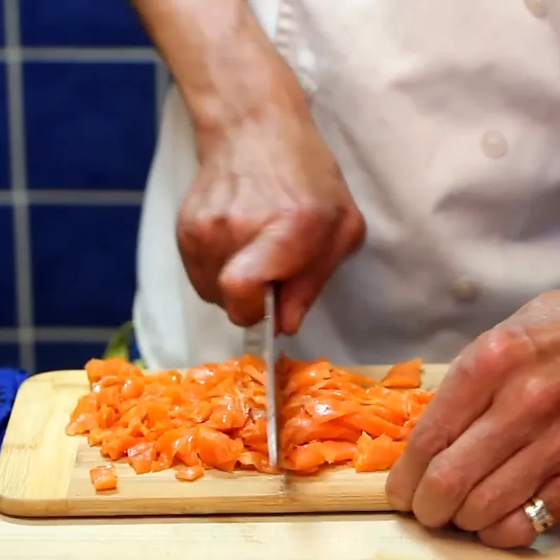 easy salmon rillettes smoked salmon, step 3