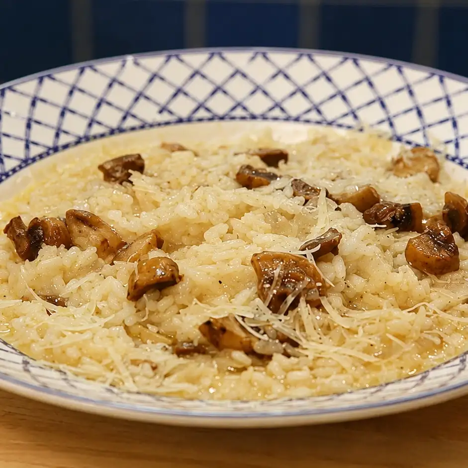 Easy Mushroom Risotto Without Cream