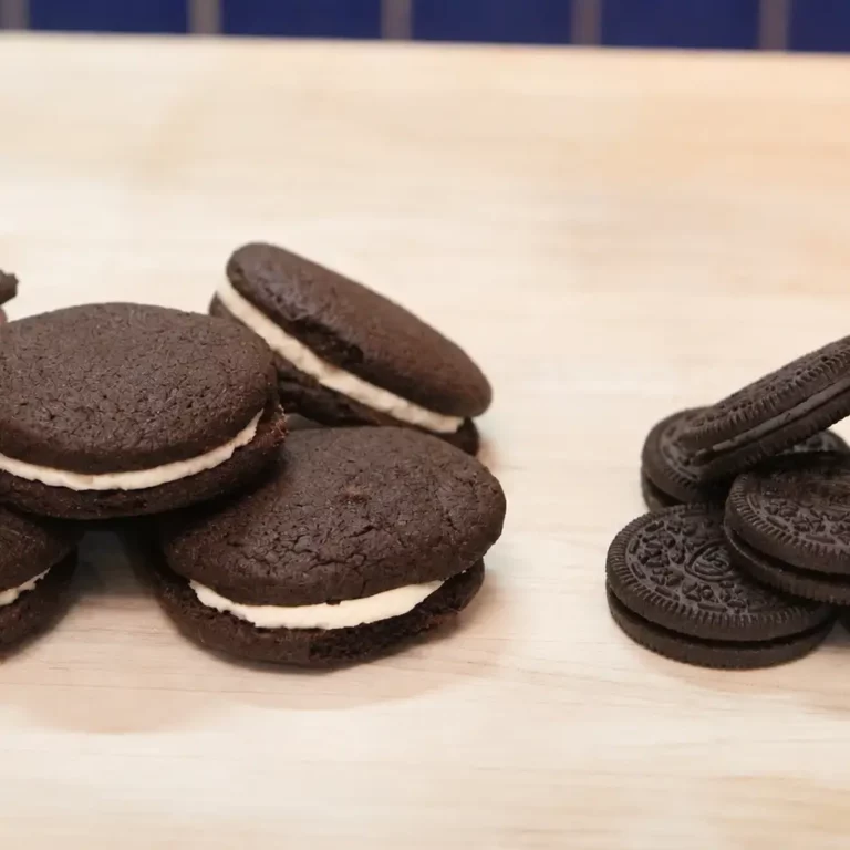 Easy Homemade Oreo-Style Cookies with Vanilla Cream Filling