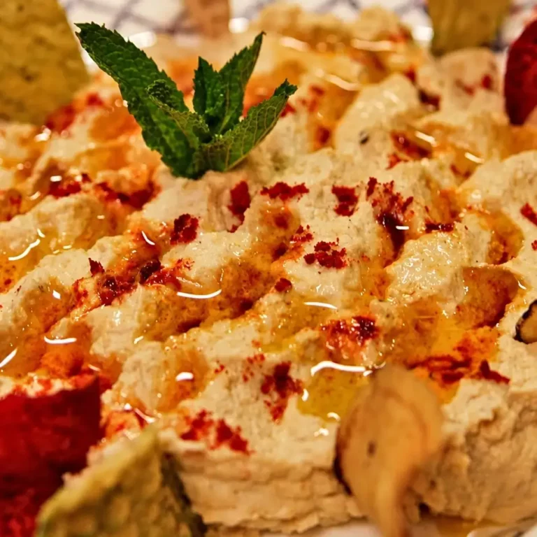 Easy Creamy Hummus From Dried Chickpeas