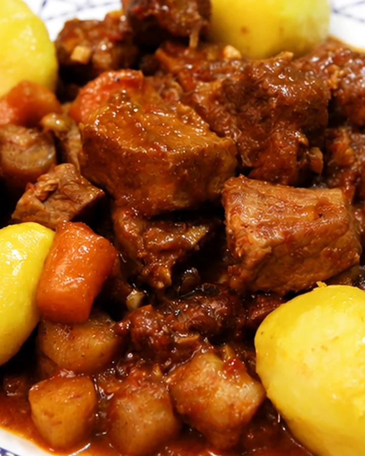 Mijoté de porc aux carottes et pommes de terre
