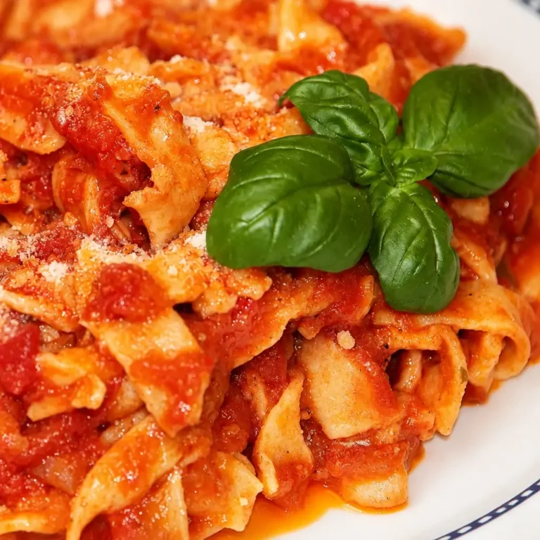 P&acirc;tes fra&icirc;ches maison faciles avec sauce tomate