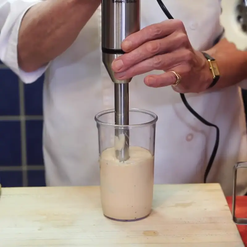 patty melt facile raclette sauce style cognac, étape 1