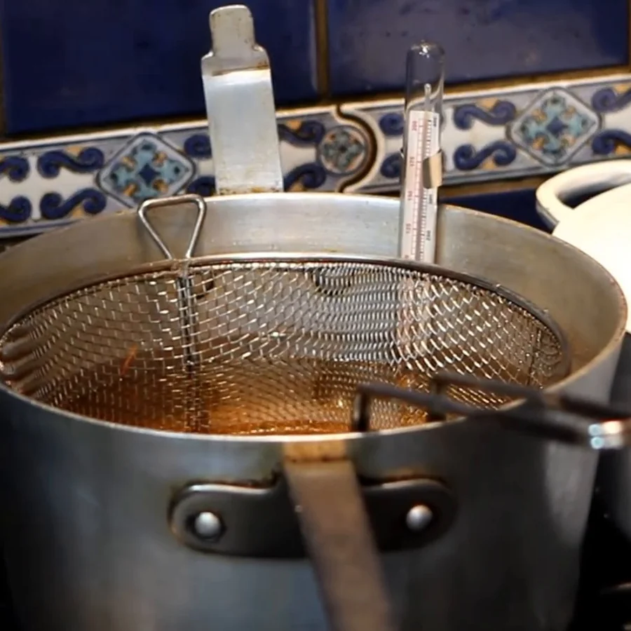 pommes pailles croustillantes, étape 4