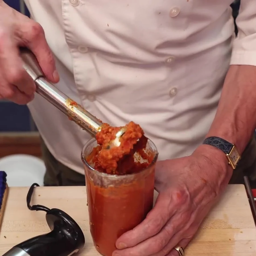 poulet a la harissa maison facile mijote poivrons, &eacute;tape 2
