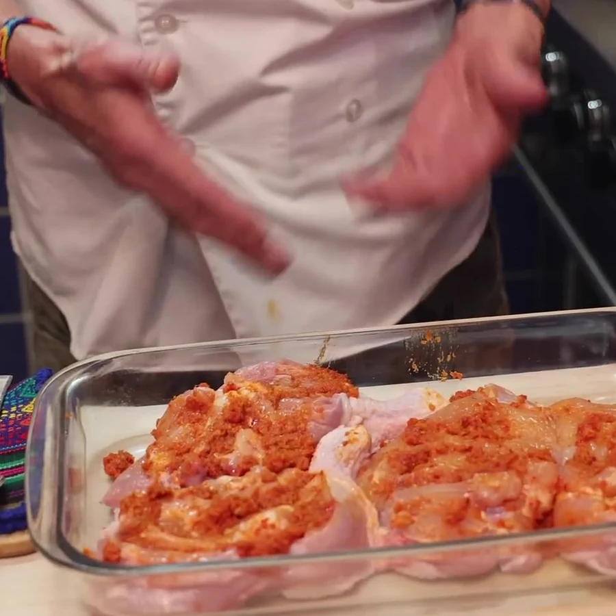 poulet a la harissa maison facile mijote poivrons, &eacute;tape 3