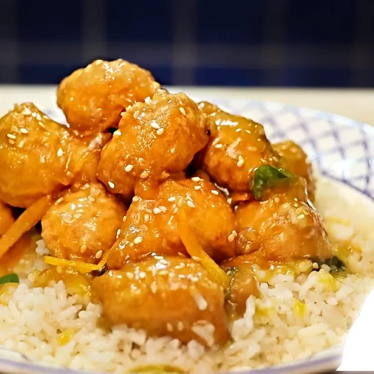 Poulet à l’orange croustillant facile avec sauce maison