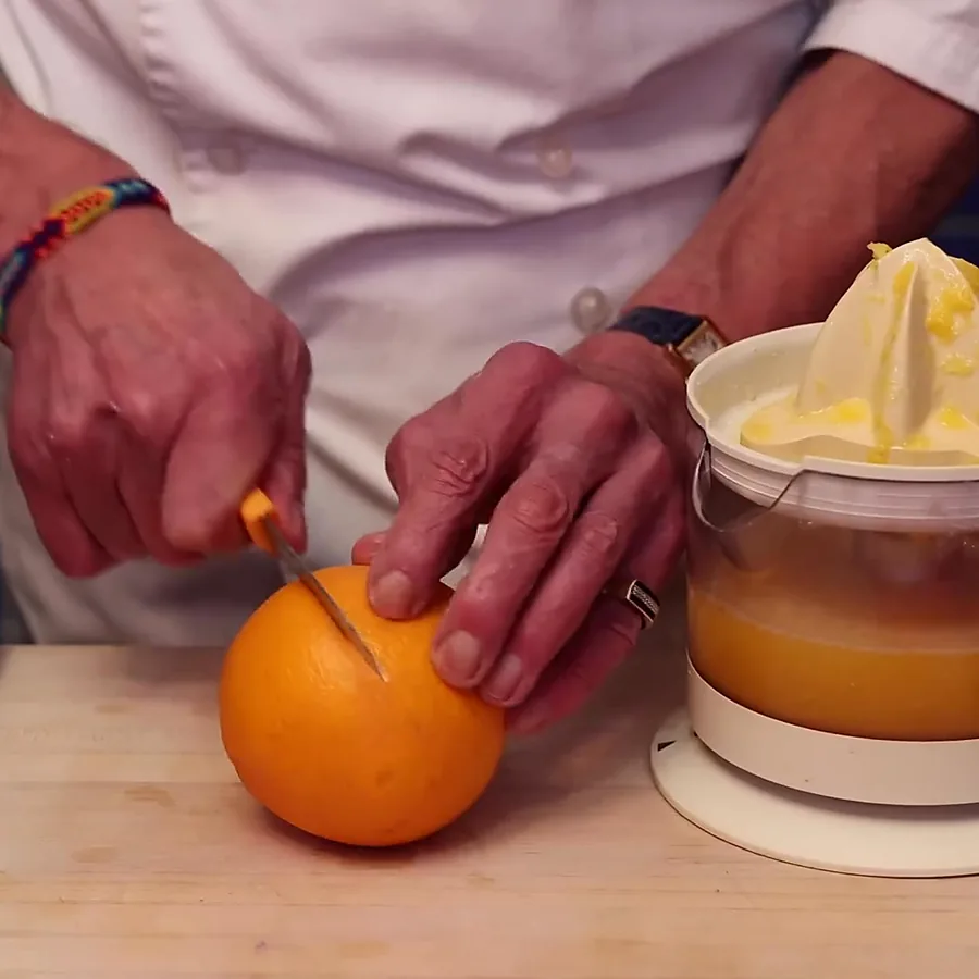 poulet orange croustillant facile sauce orange fraiche, étape 2