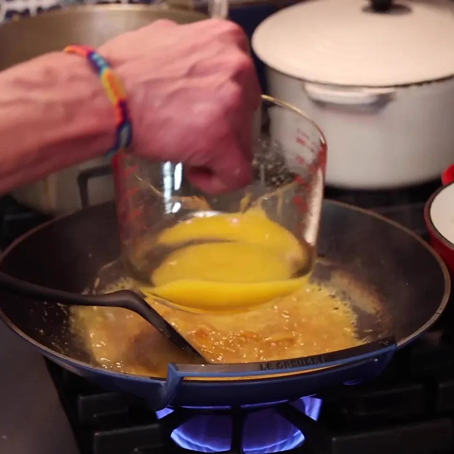 poulet orange croustillant facile sauce orange fraiche, étape 5