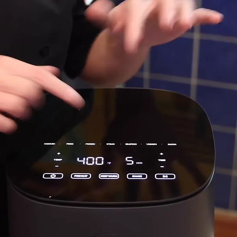poulet parmigiana a la friteuse a air, étape 4