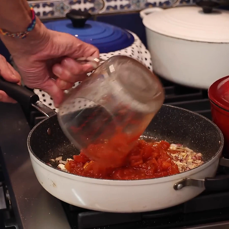sandwich boulettes viande sauce tomate pains maison, étape 4