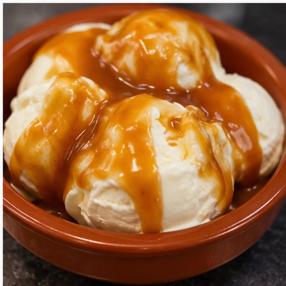 Sauce caramel à la cassonade facile en 10 minutes pour crème glacée