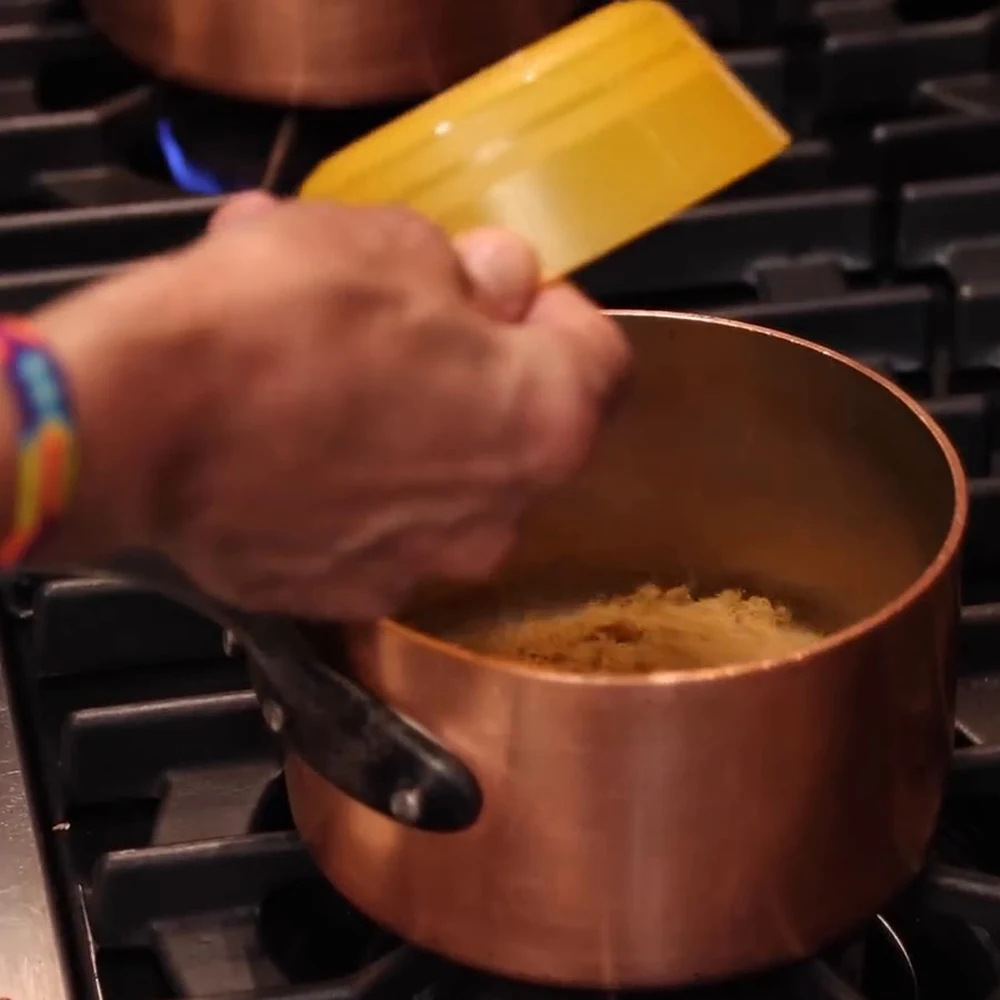 sauce caramel cassonade facile creme glacee, &eacute;tape 2