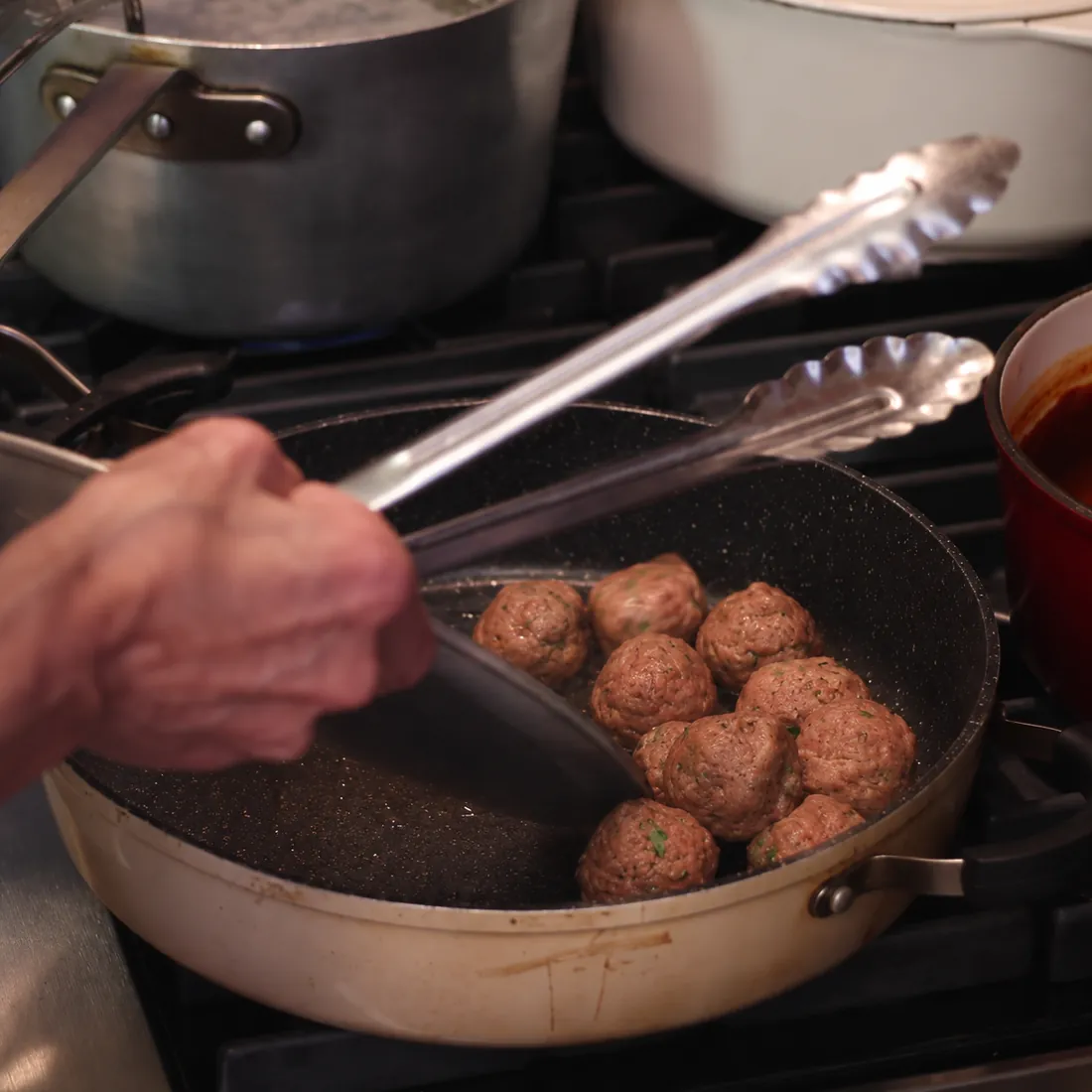 spaghetti boulettes de viande maison faciles, étape 4