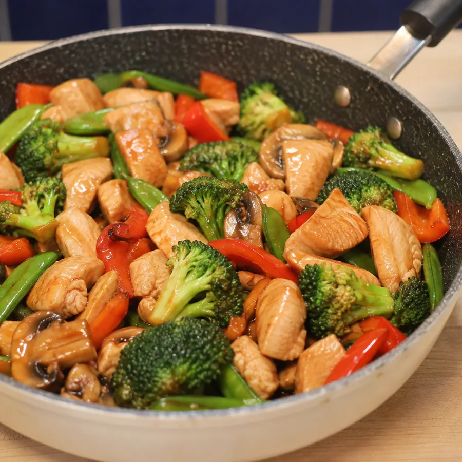 3 ingredient stir fry sauce, step 2