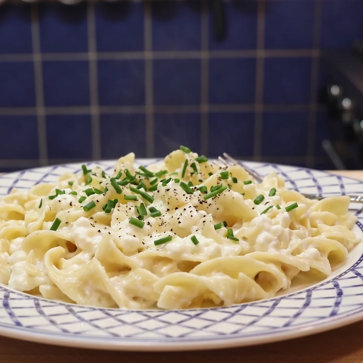 cottage cheese noodles, step 3