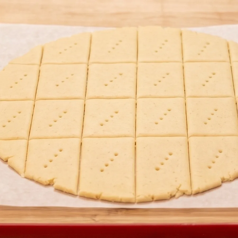 easy cottage cheese crackers recipe, step 4