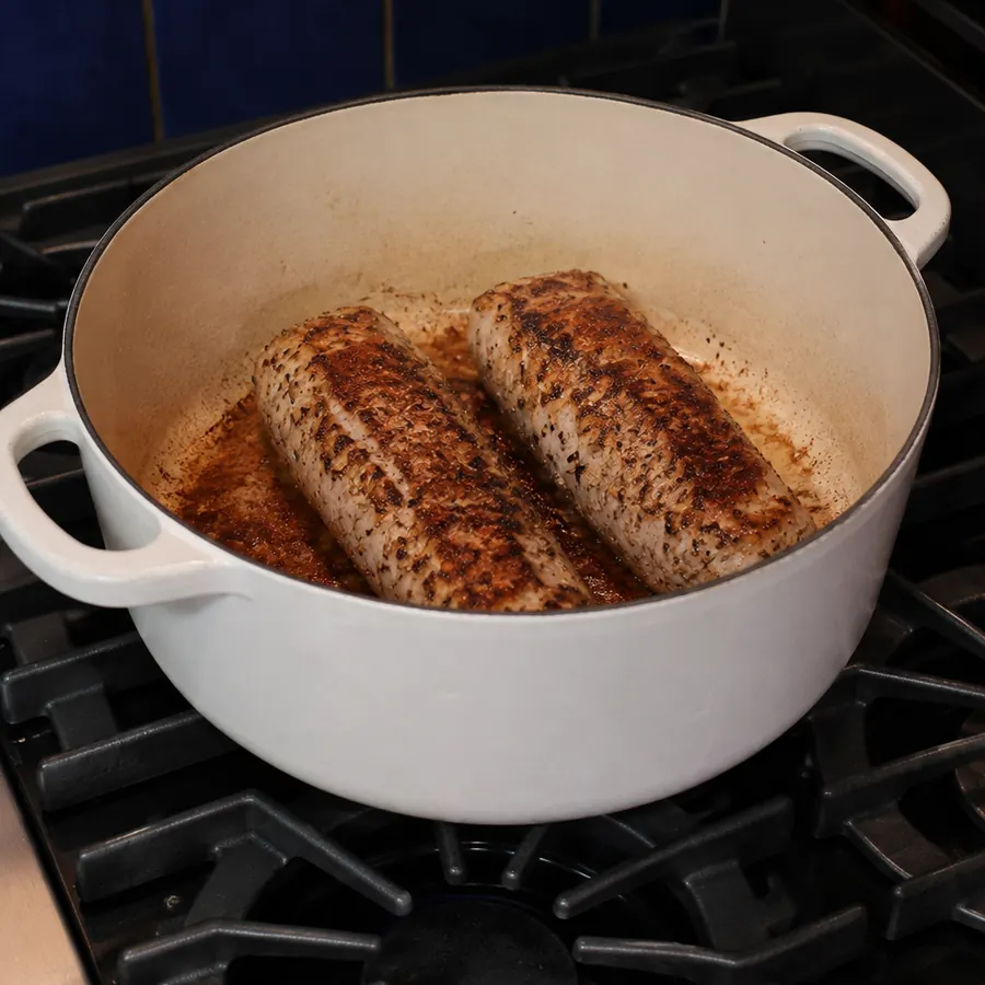 filet de porc en cocotte, étape 2