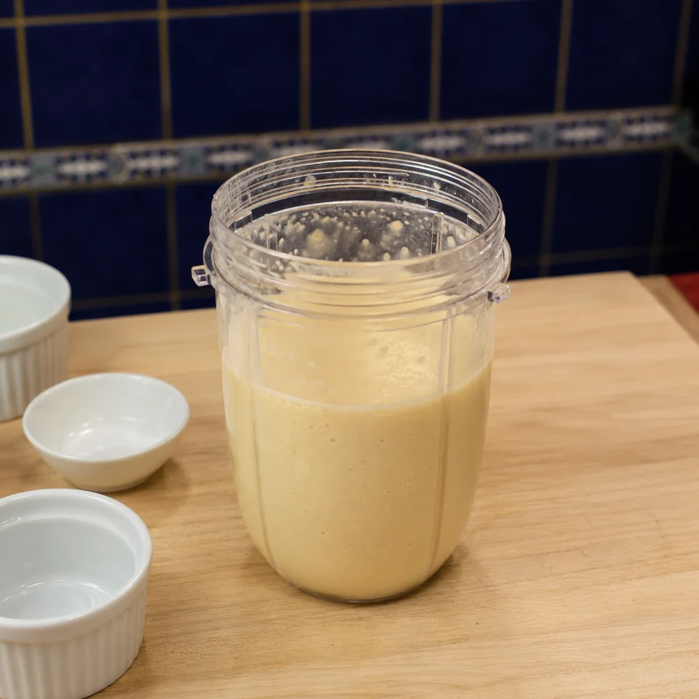 gateau fromage cottage dans une tasse, &eacute;tape 2