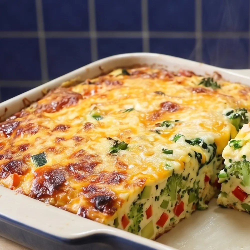 gratin legumes fromage cottage proteine, plat fini