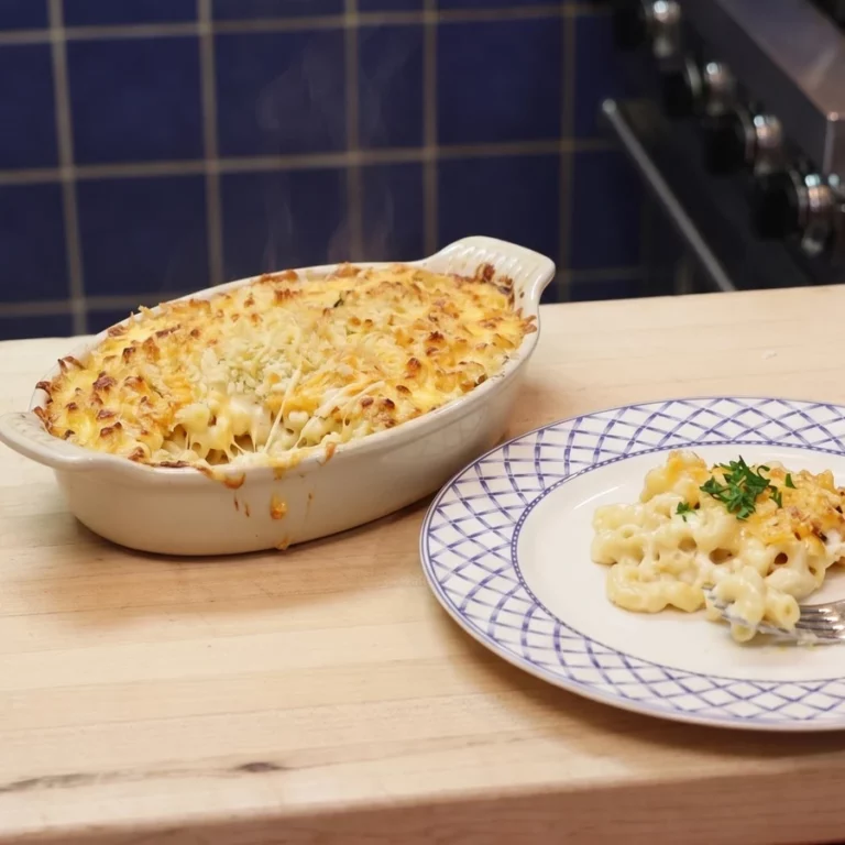 Mac and cheese au cottage cheese facile et crémeux