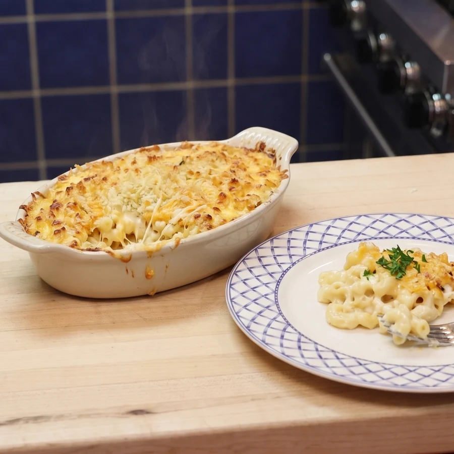 Mac and cheese au cottage cheese facile et crémeux