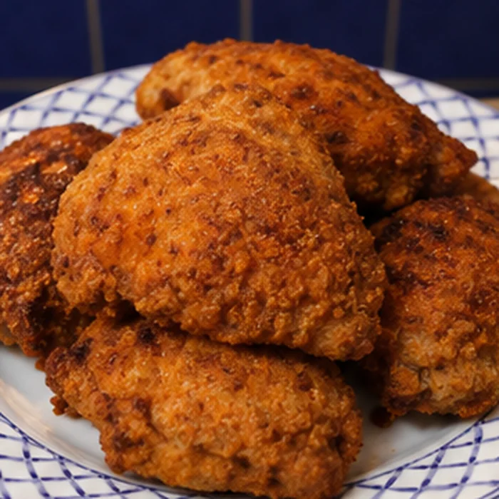 Easy Crispy Oven Fried Chicken Thighs