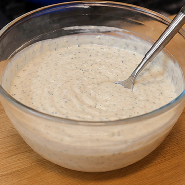 sauce cremeuse au raifort facile, étape 3