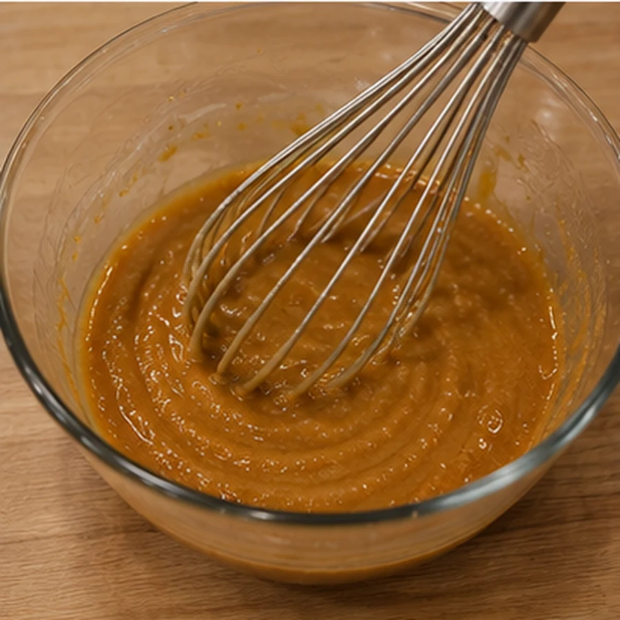 saumon glace miso erable soya, &eacute;tape 1
