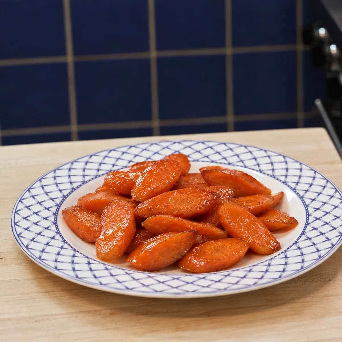carottes glacees erable, plat fini