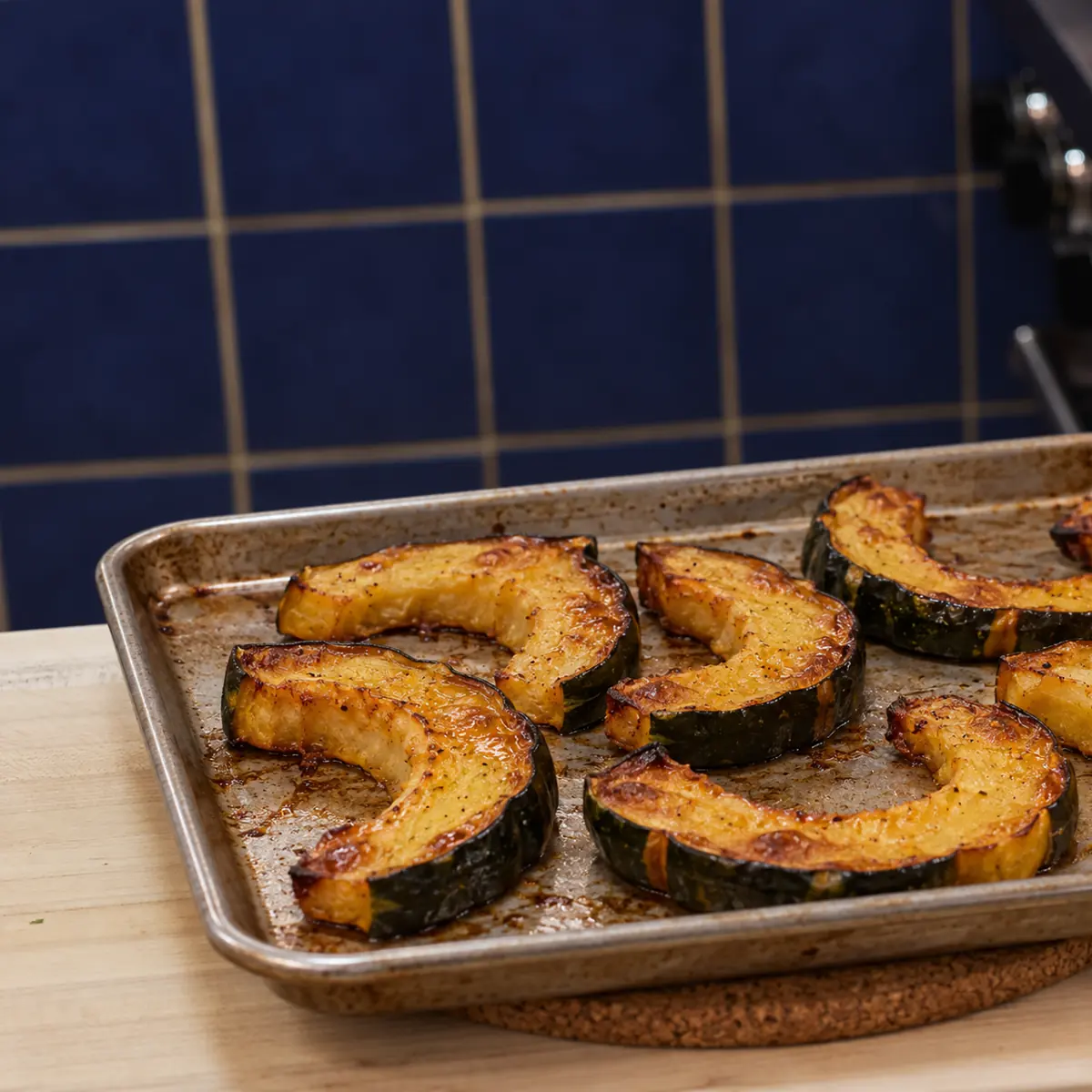 courge poivree rotie beurre erable, étape 3